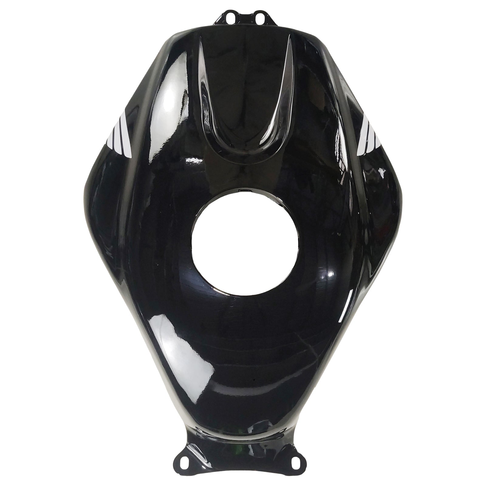 Amotopart 2003-2004 CBR600RR Honda Kit de carénage noir et argent