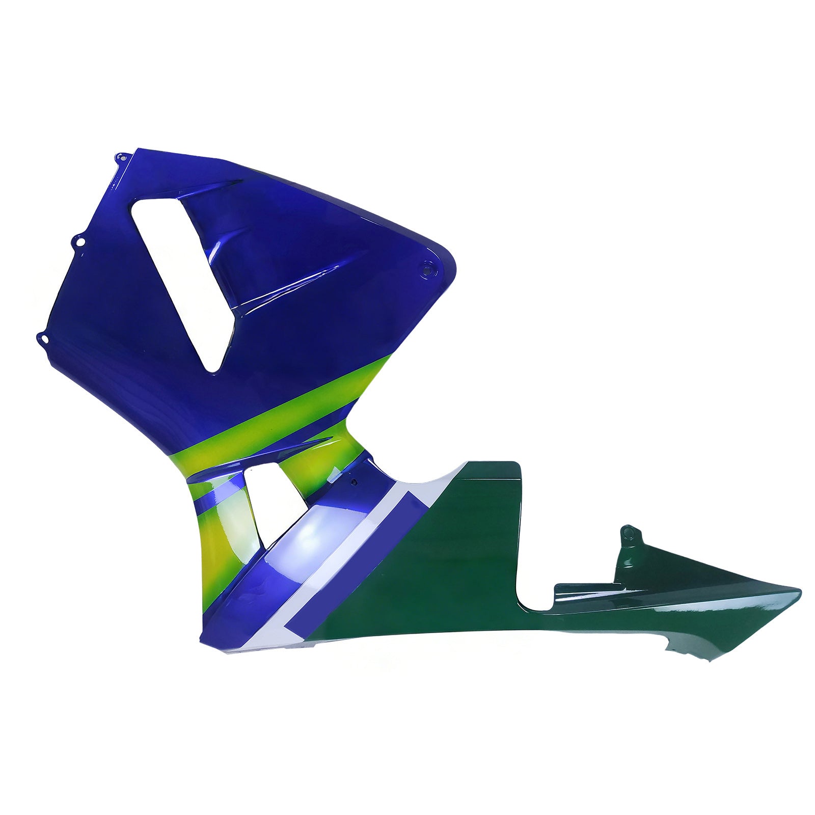 Amotopart 2003-2004 Honda CBR600RR Blue White Green Fairing Kit