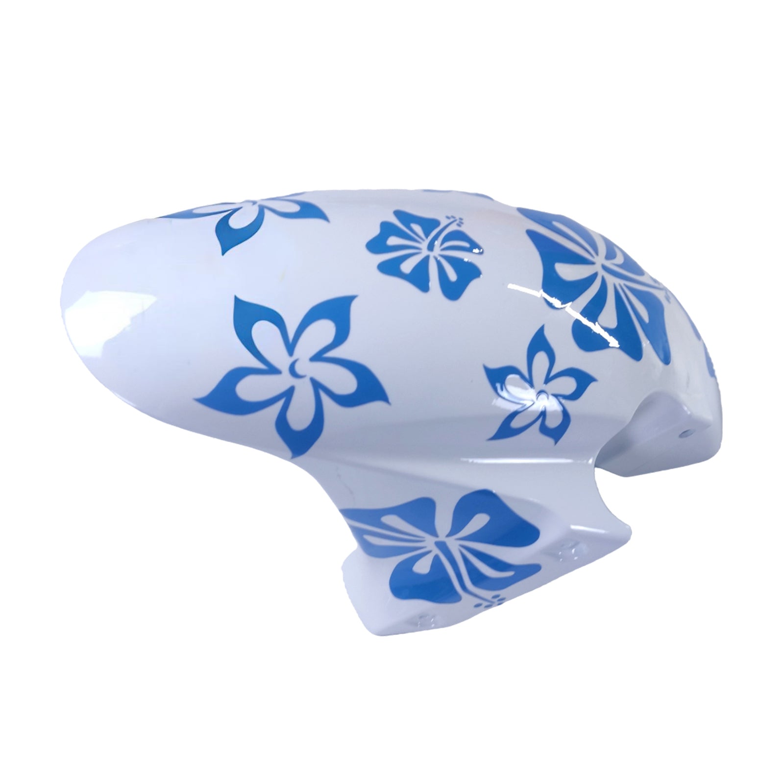 Amotopart 2003-2004 Honda CBR600RR White Blue Snow Fairing Kit