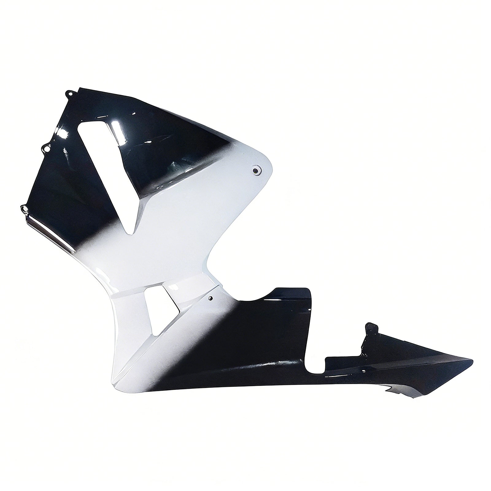 Amotopart 2003-2004 Honda CBR600RR Black White Fairing Kit