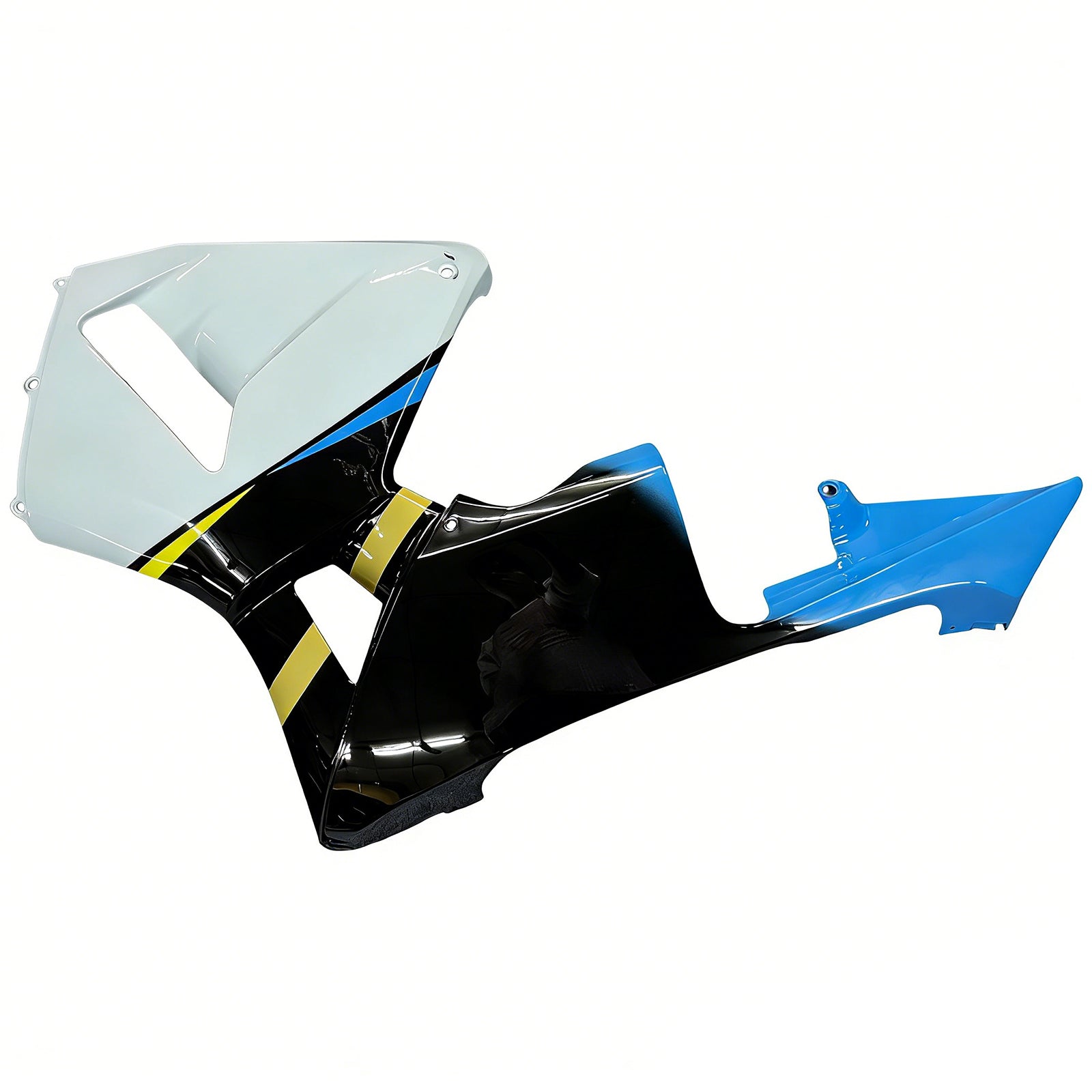 Amotopart 2003-2004 Honda CBR600RR White Black Blue Fairing Kit