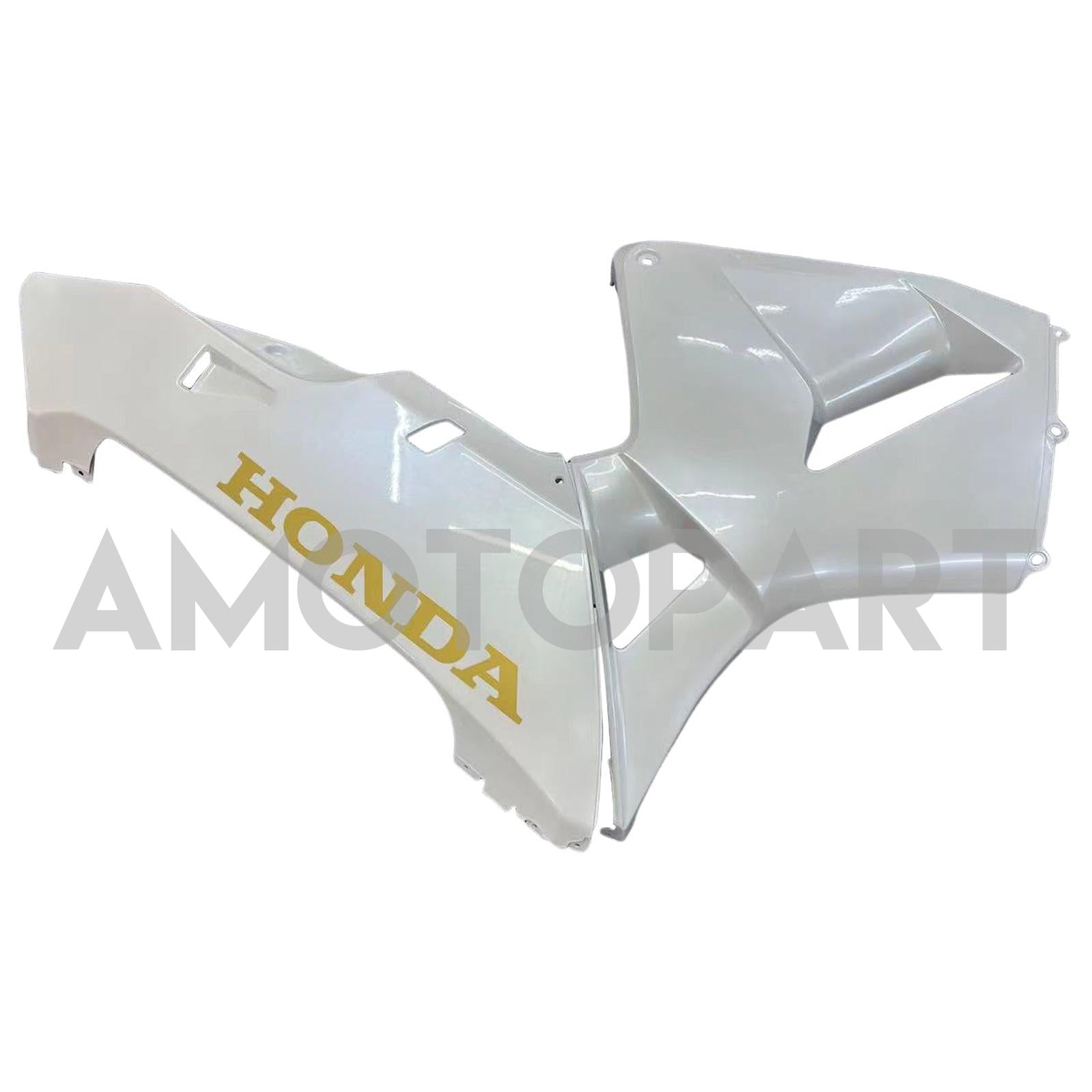 Amotopart 2003-2004 Honda CBR600RR FAIRING BLANC AVEC LOGO