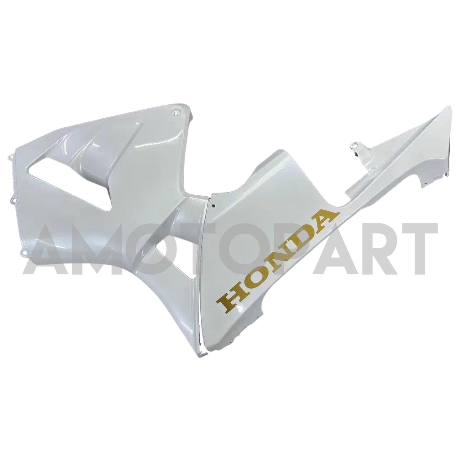 Amotopart 2003-2004 Honda CBR600RR FAIRING BLANC AVEC LOGO