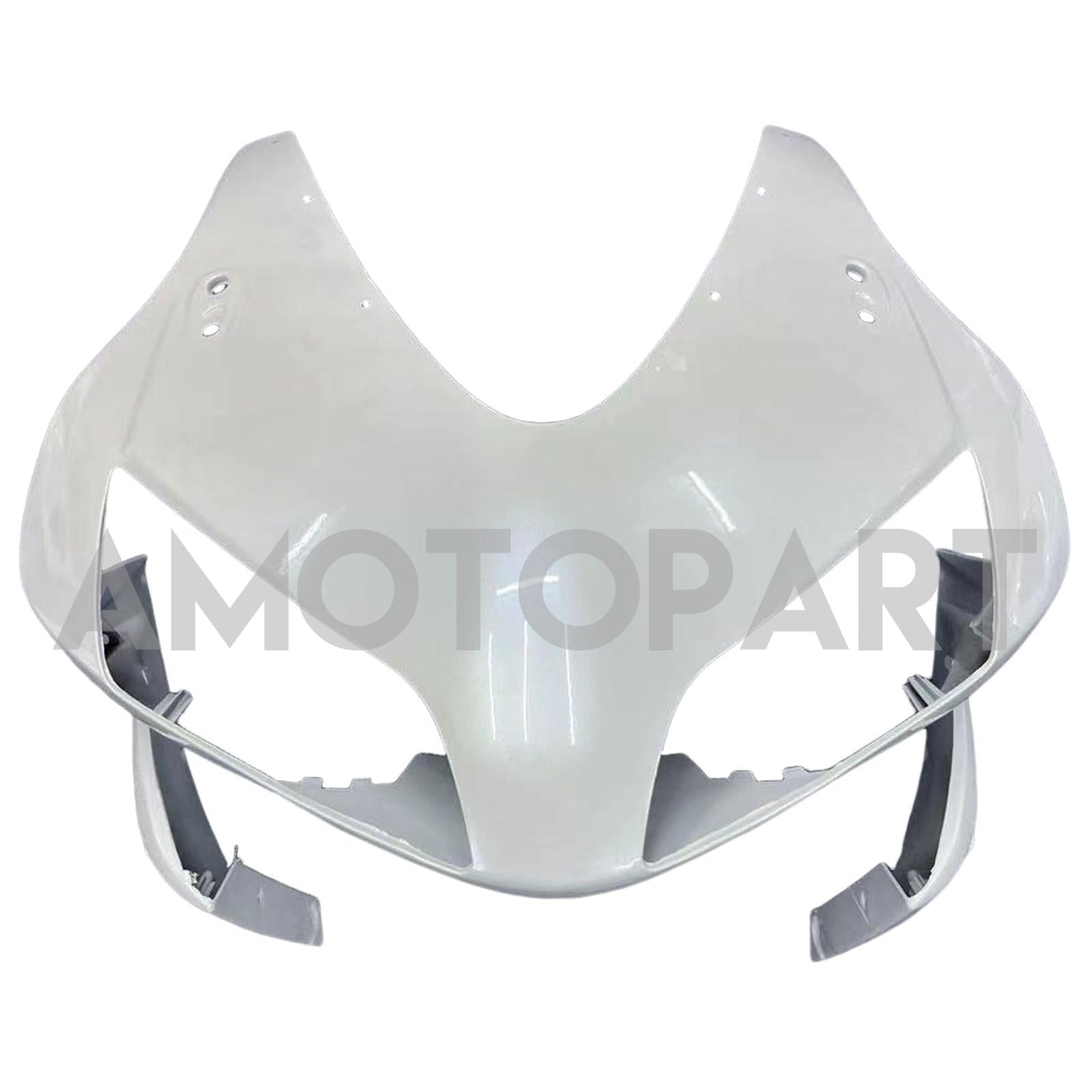 Amotopart 2003-2004 Honda CBR600RR FAIRING BLANC AVEC LOGO