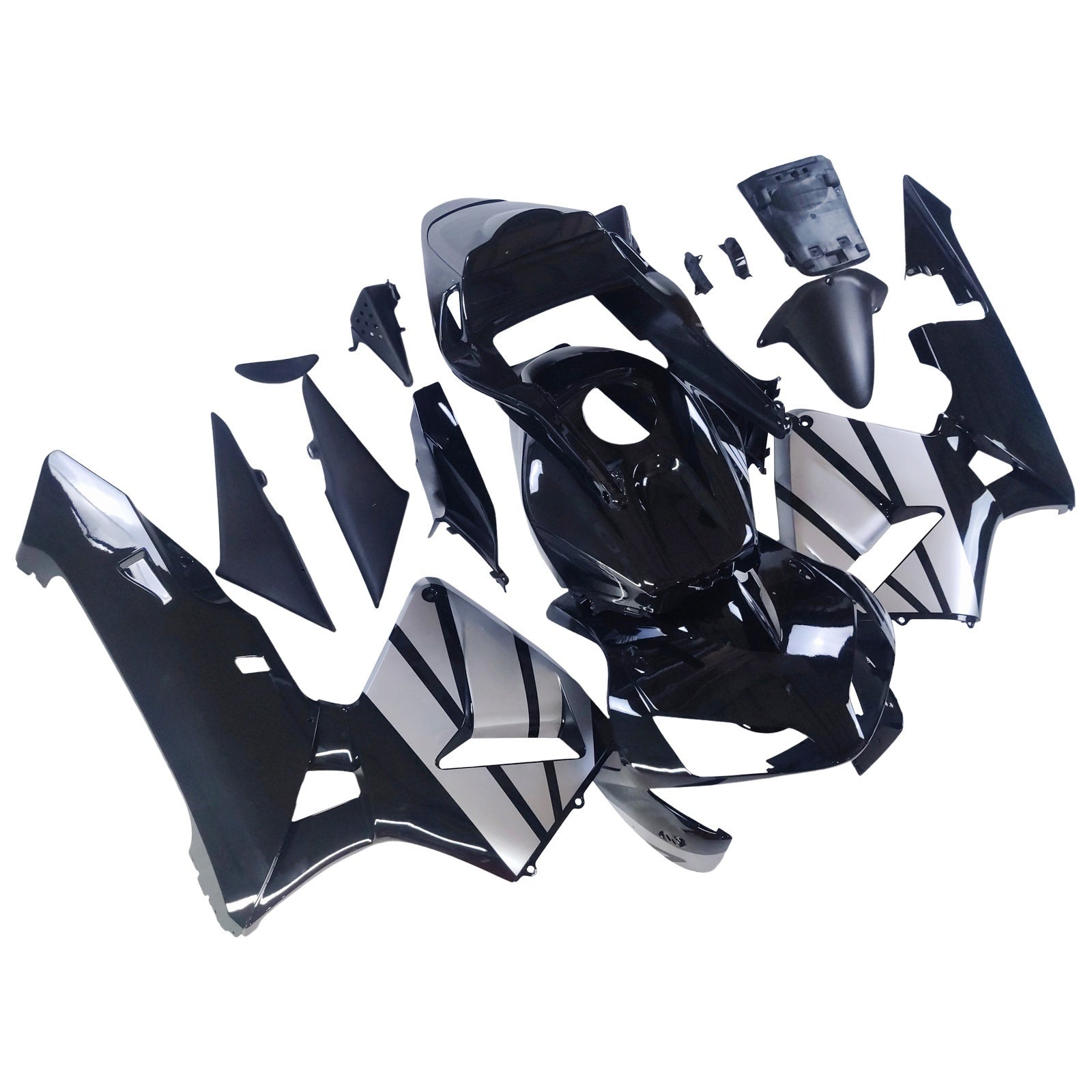 Amotopart 2003-2004 CBR600RR Honda Fairing Black Kit