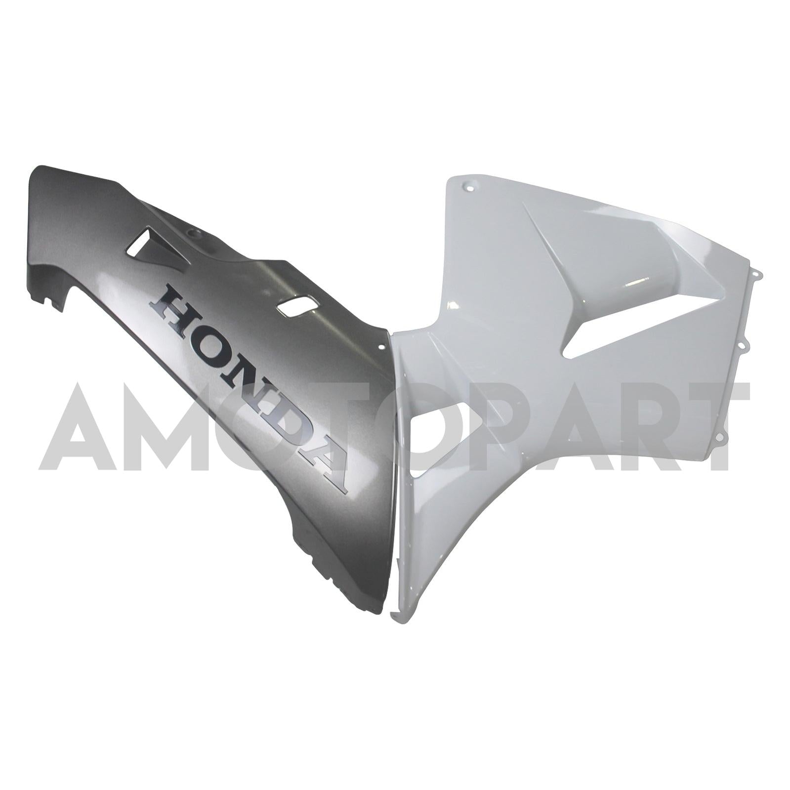 Amotopart 2003-2004 Honda CBR600RR White&Grey Fairing Kit