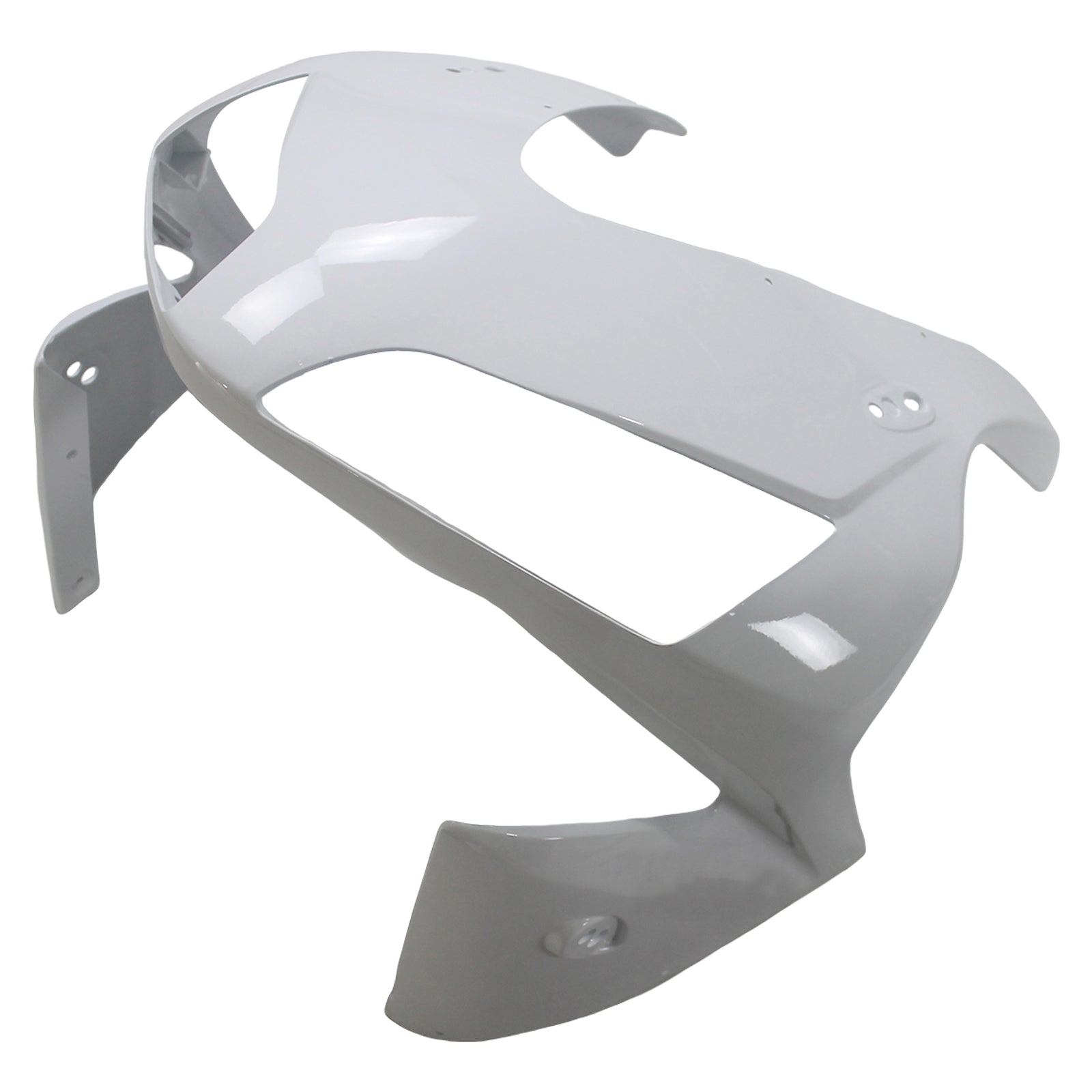 Amotopart 2003-2004 ホンダ CBR600RR ホワイト&グレー フェアリングキット