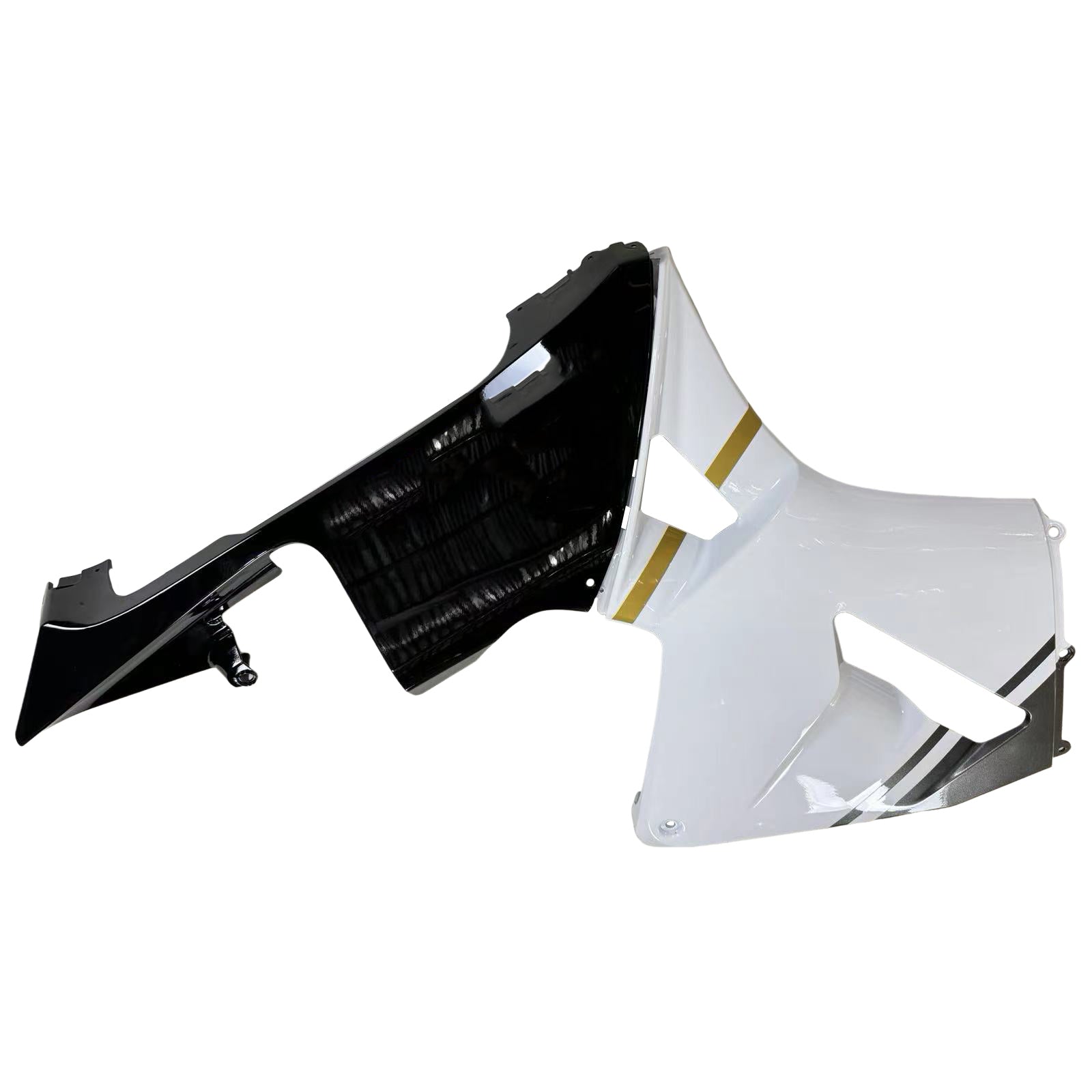 Amotopart 2003-2004 Honda CBR600RR Fairing Black&White Kit