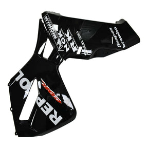 Amotopart 2003-2004 Honda CBR600RR Fairing Black with Logo Kit