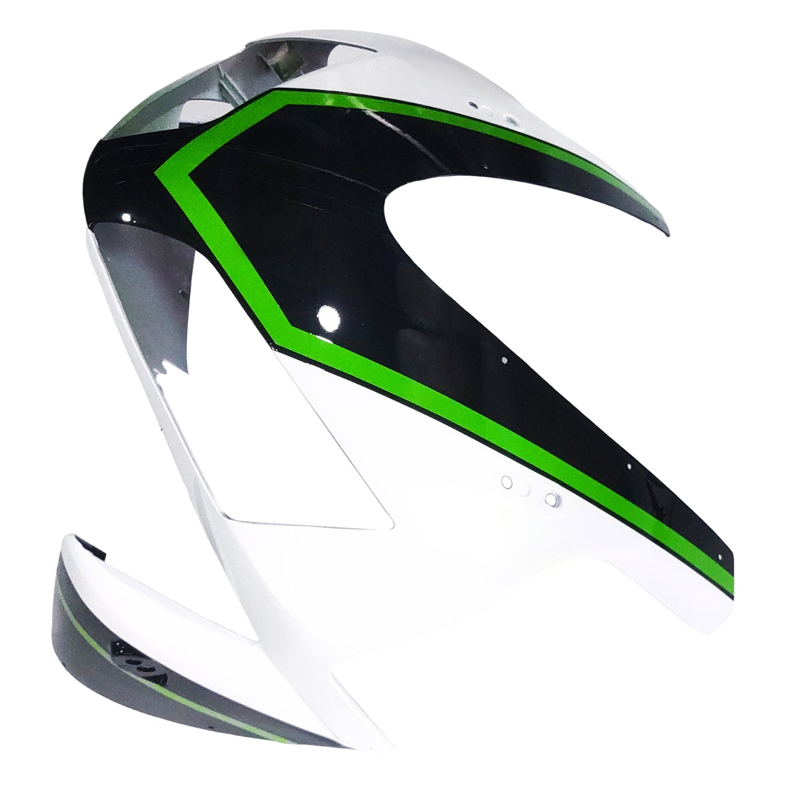 Amotopart 2003–2004 Honda CBR600RR Weiß Grün Verkleidungsset