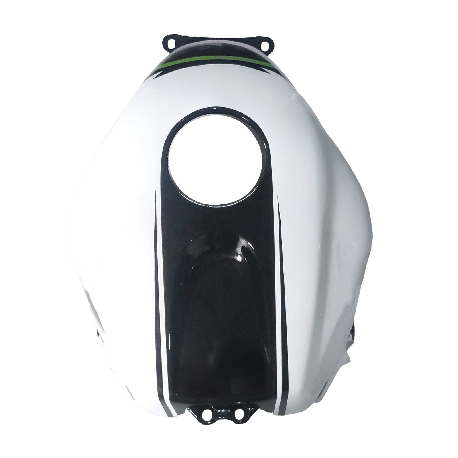 Amotopart 2003–2004 Honda CBR600RR Weiß Grün Verkleidungsset