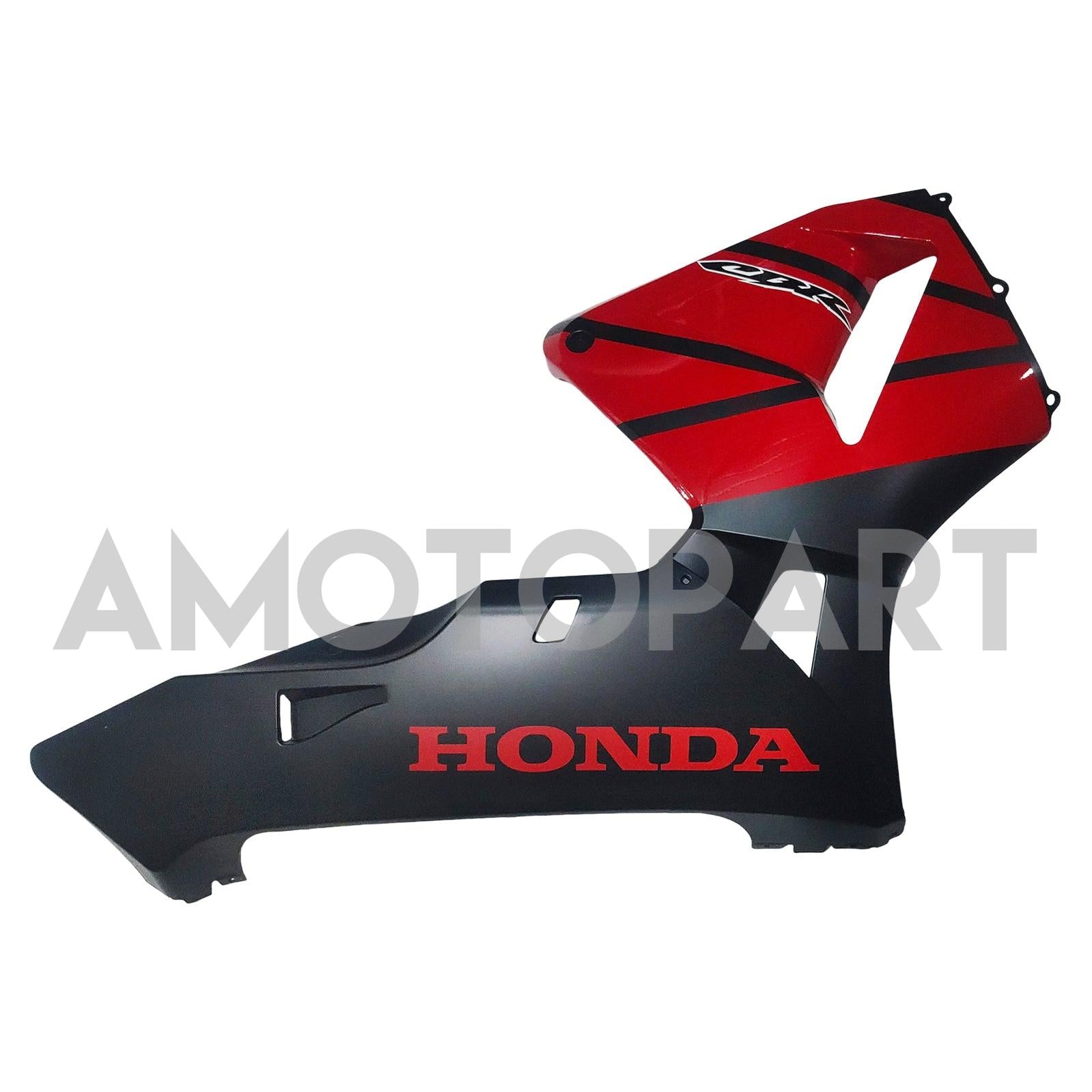Amotopart 2003-2004 Honda CBR600RR Kit de carénage noir rouge
