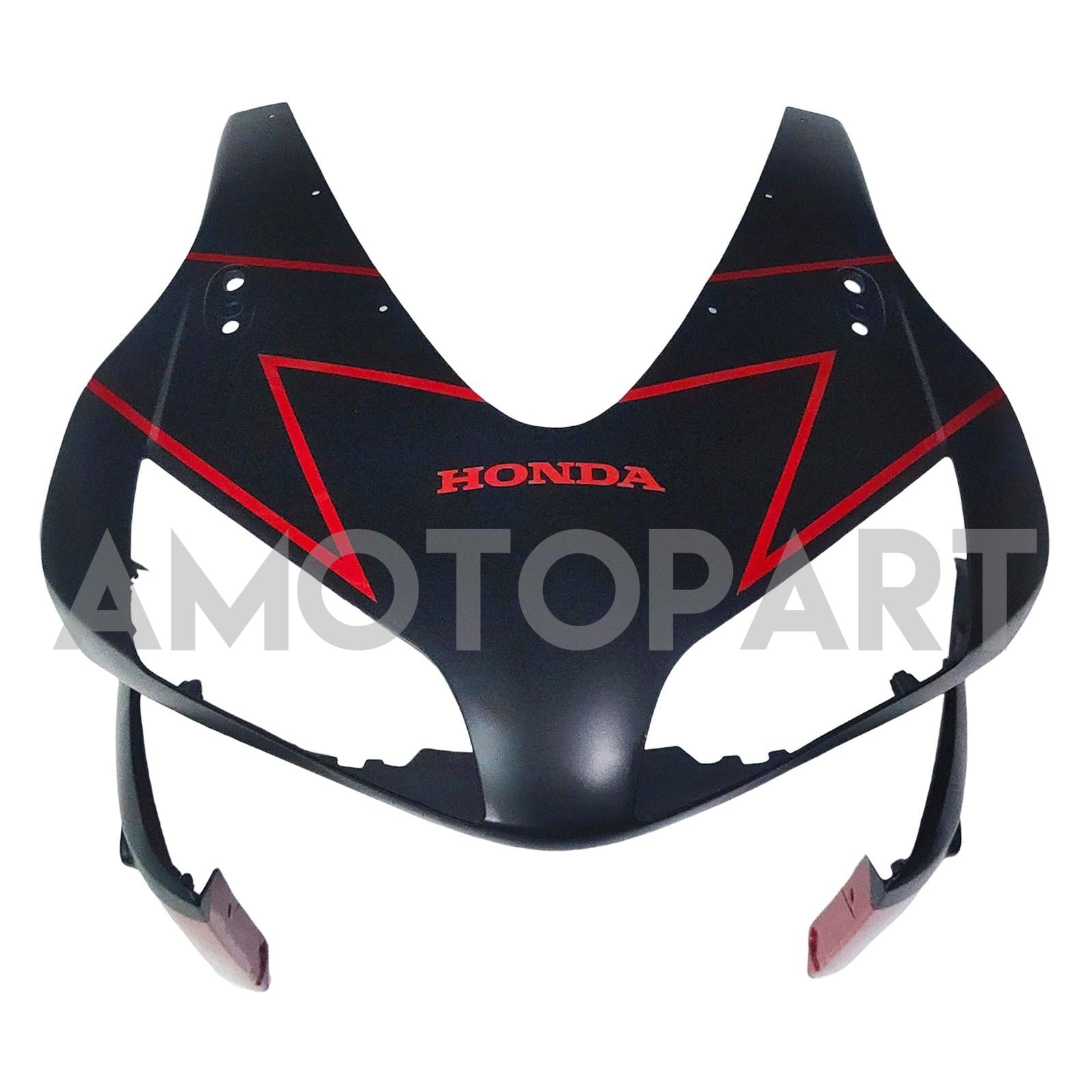 Amotopart 2003-2004 Honda CBR600RR Kit de carénage noir rouge