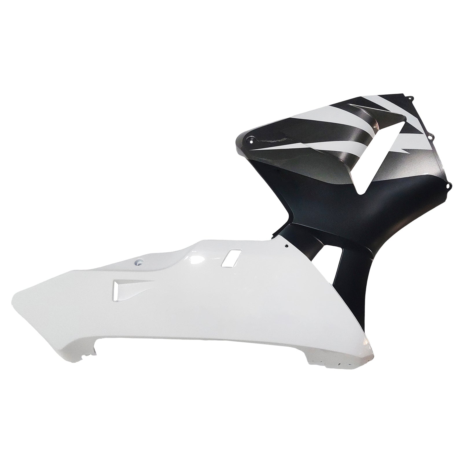 Amotopart 2003-2004 Honda CBR600RR White Black Fairing Kit