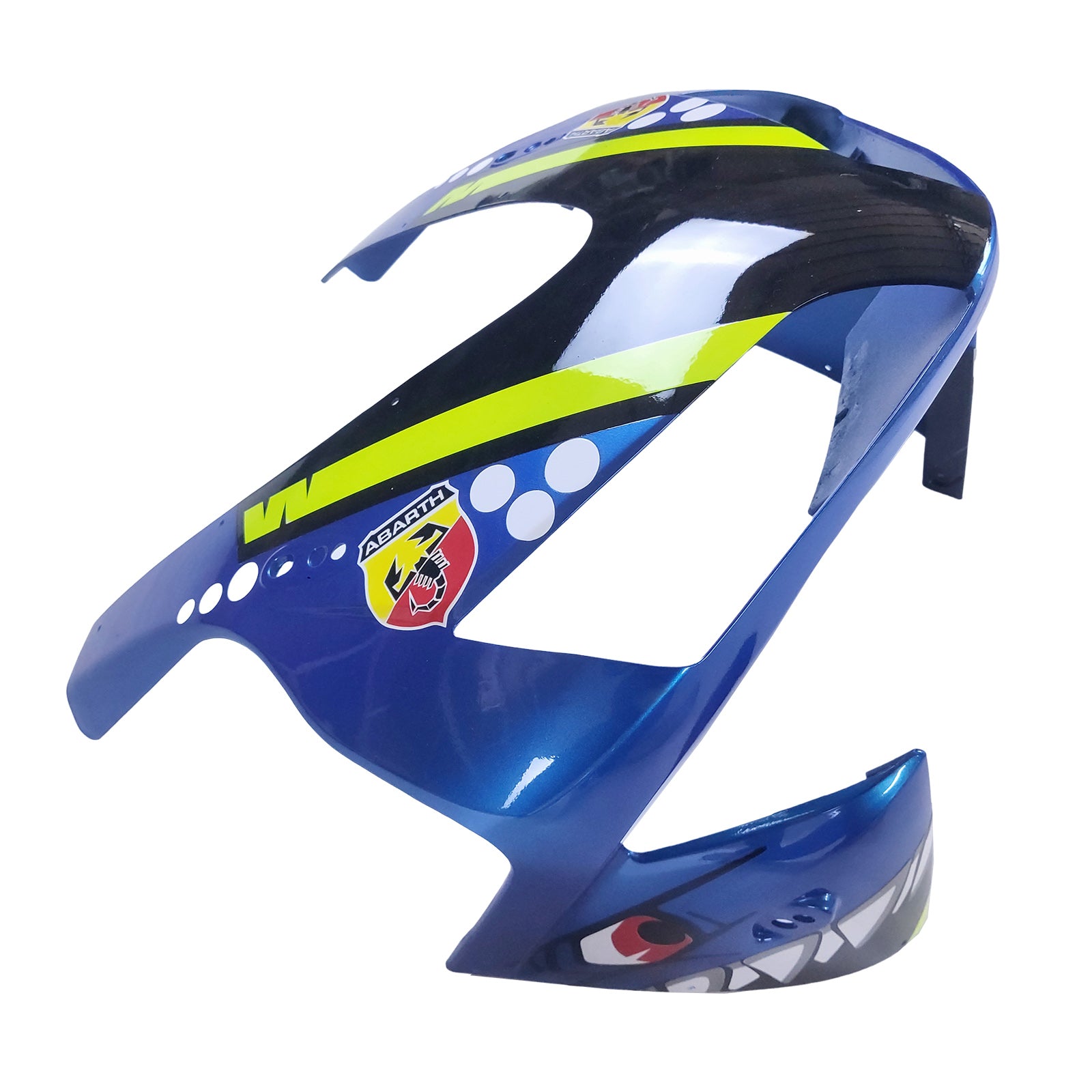 Kit de carenagens Amotopart 2003-2004 Honda CBR600RR azul verde