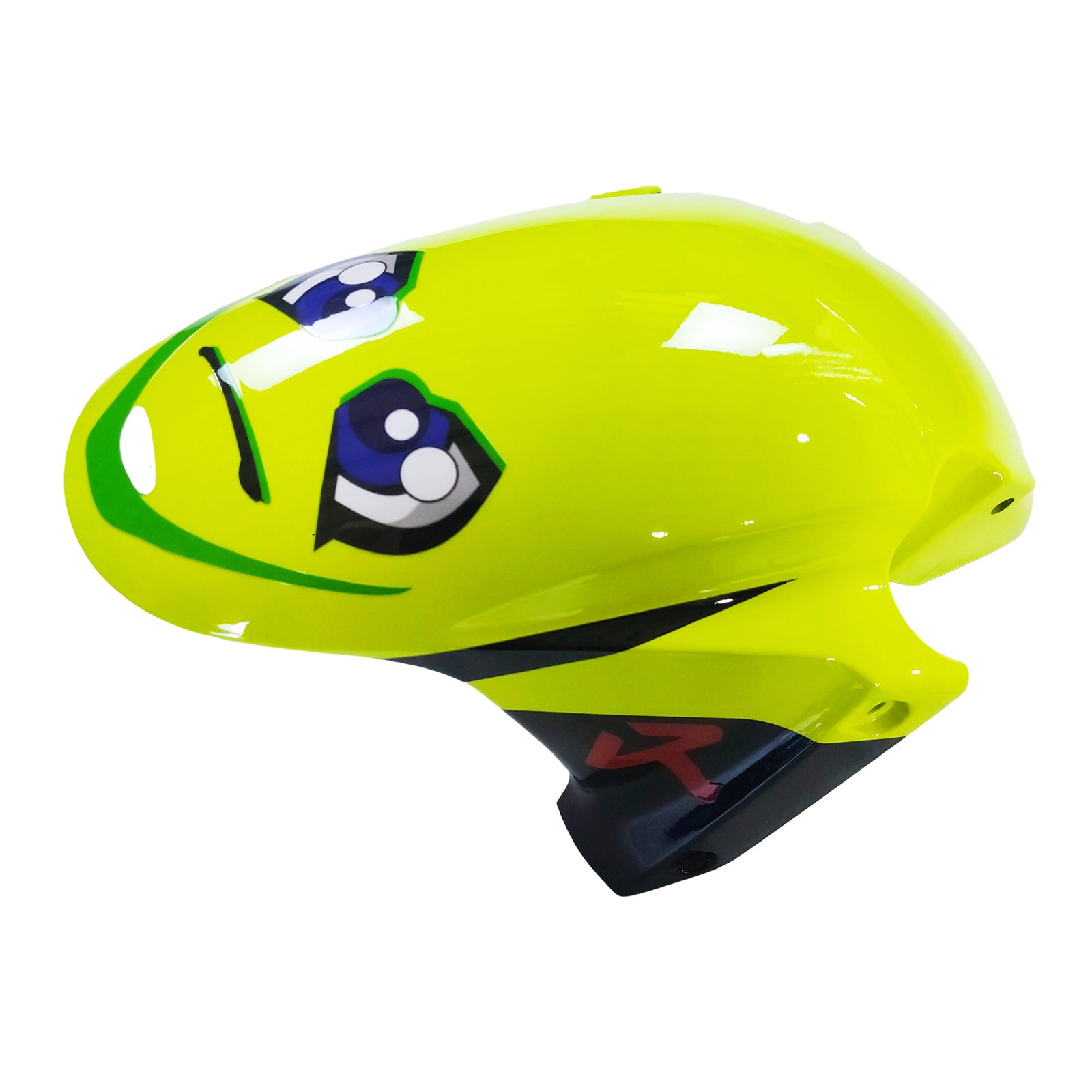 Kit de carenagens Amotopart 2003-2004 Honda CBR600RR azul verde