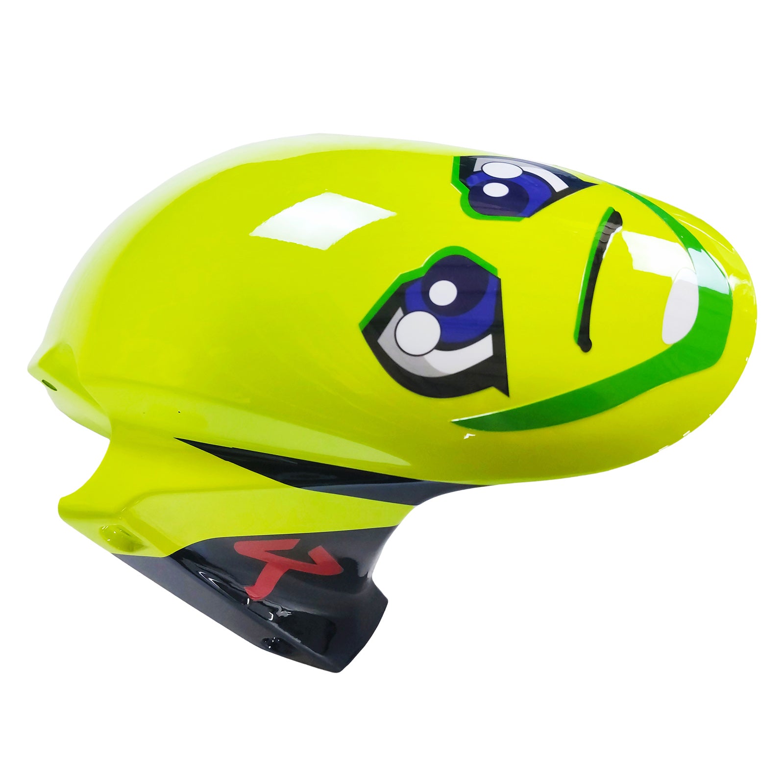 Kit de carenagens Amotopart 2003-2004 Honda CBR600RR azul verde