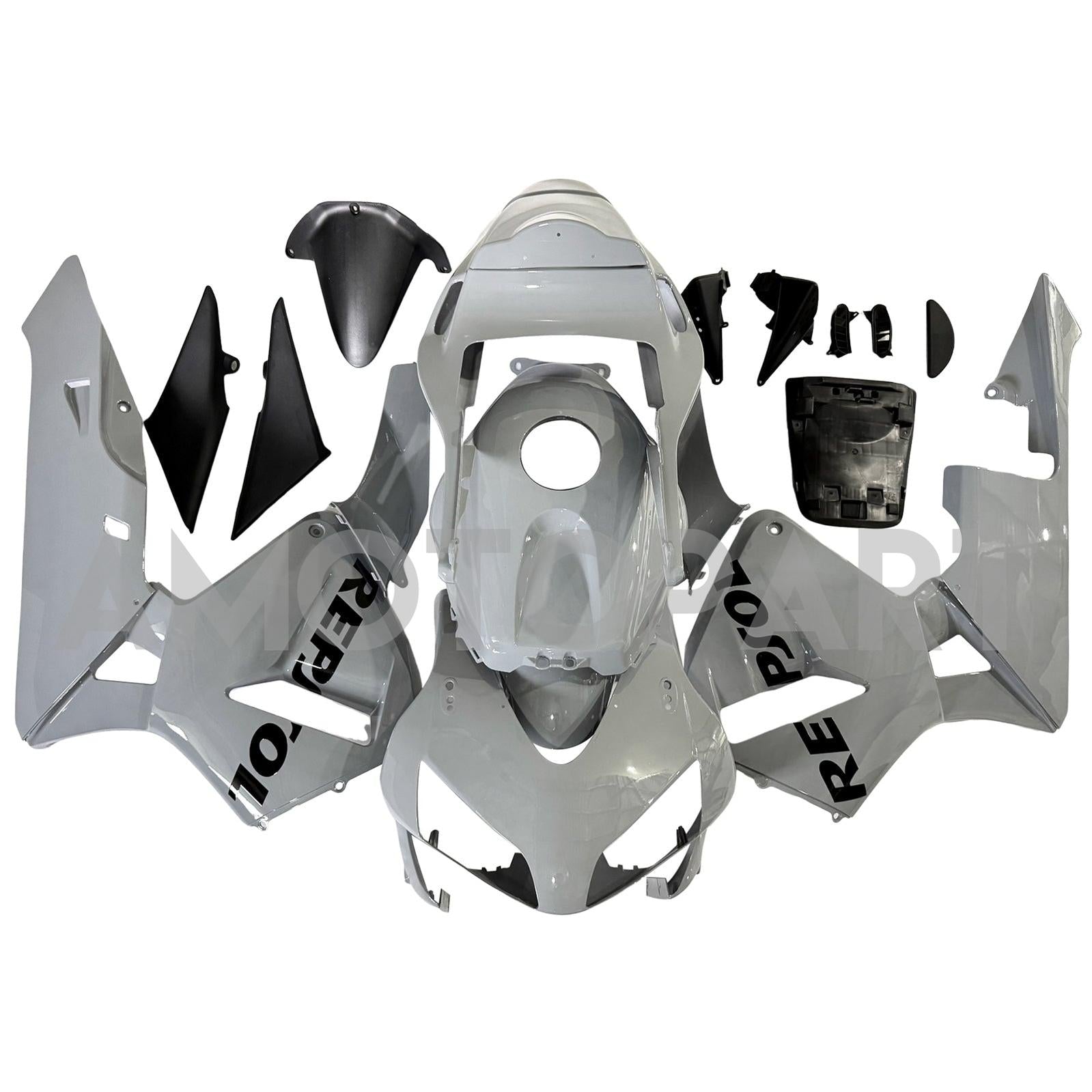 Amotopart 2003-2004 Honda CBR600RR  Grey Fairing Kit