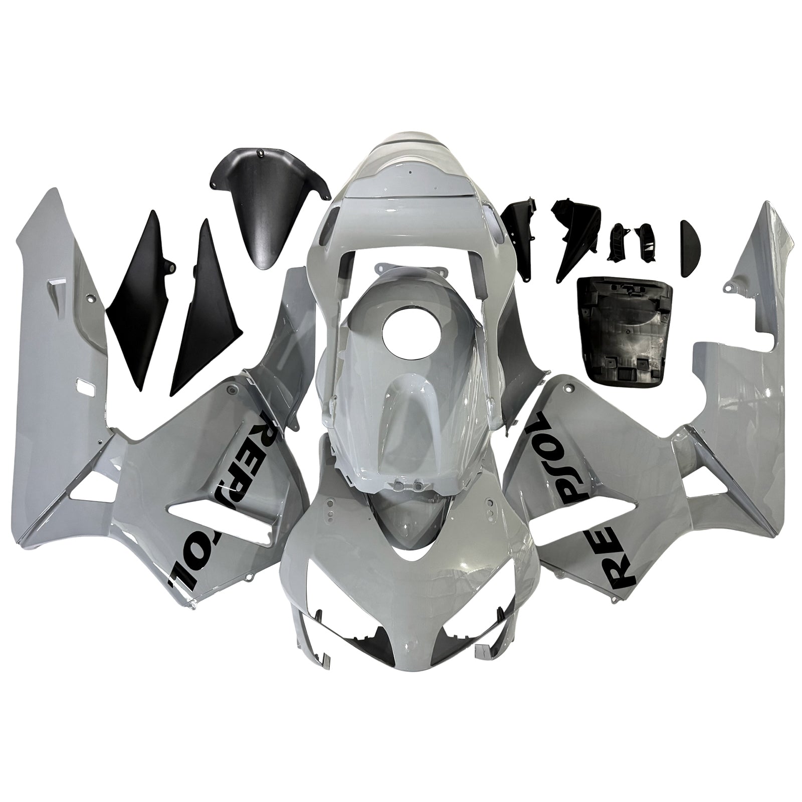 Amotopart 2003-2004 Honda CBR600RR Kit de carénage gris