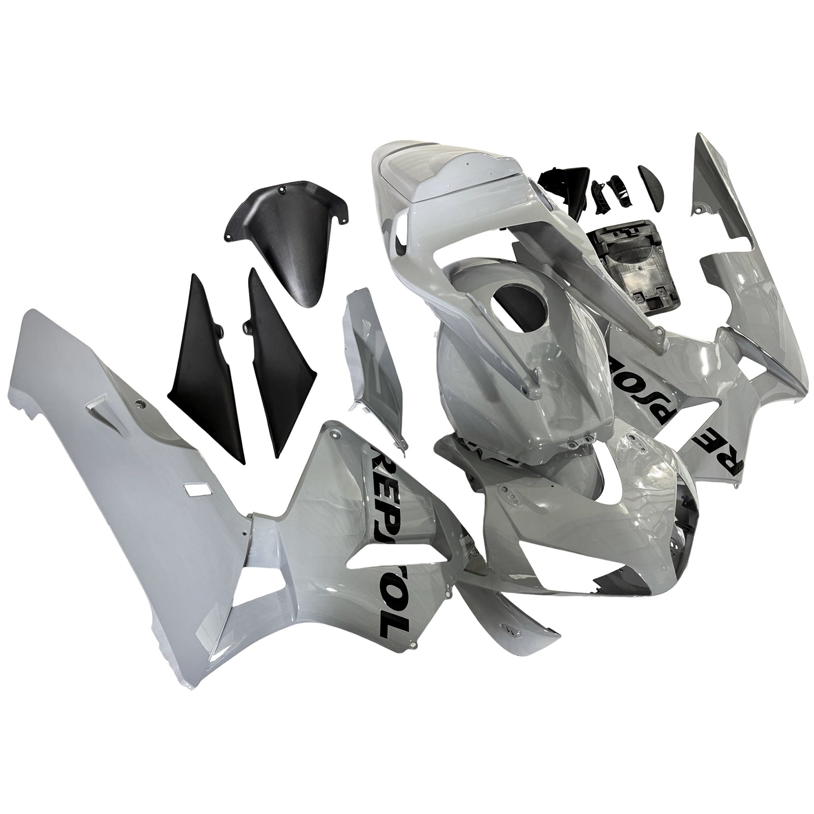 Amotopart 2003-2004 Honda CBR600RR  Grey Fairing Kit