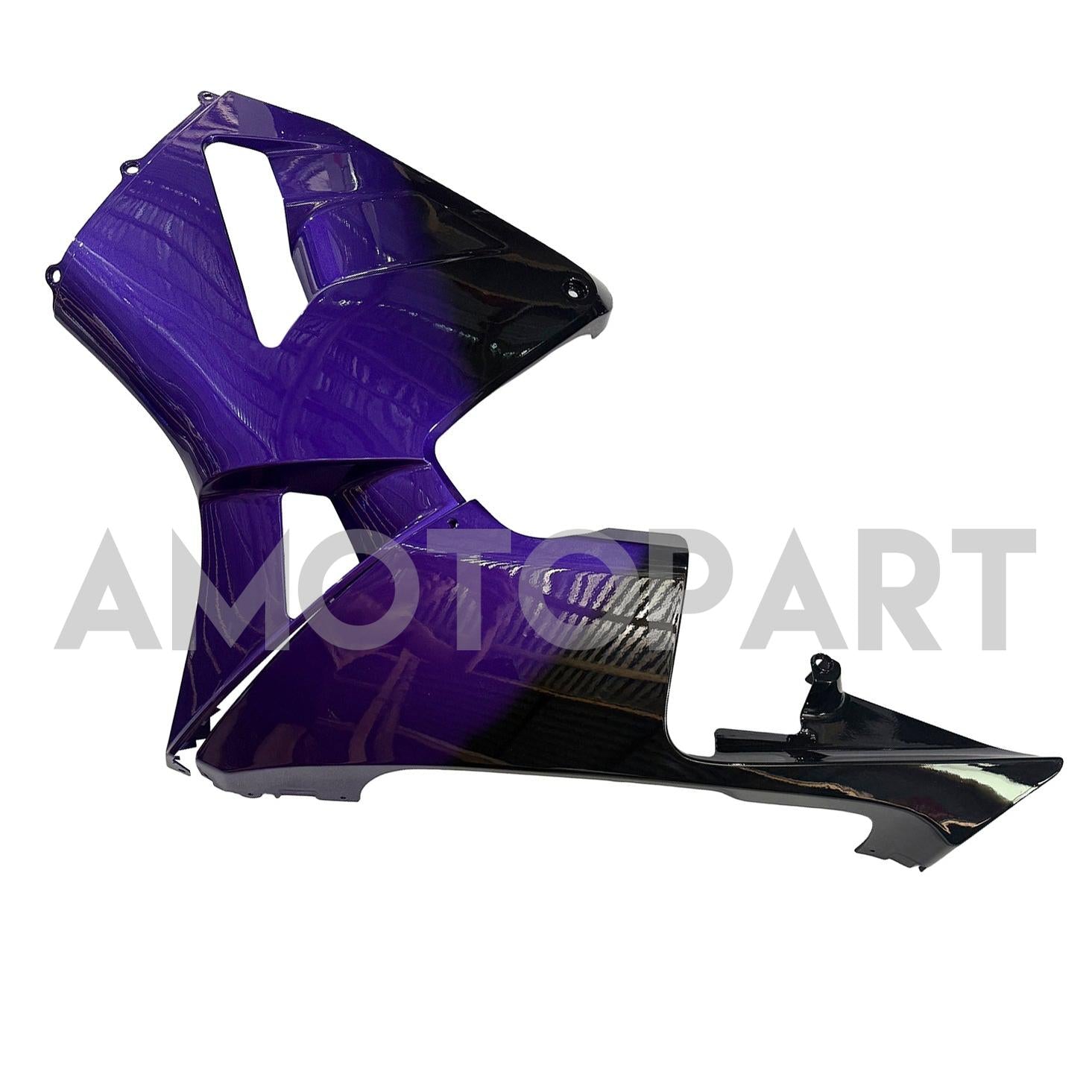 Amotopart 2003-2004 Honda CBR600RR  Forged Carbon Fiber Patterns & Purple Fairing Kit