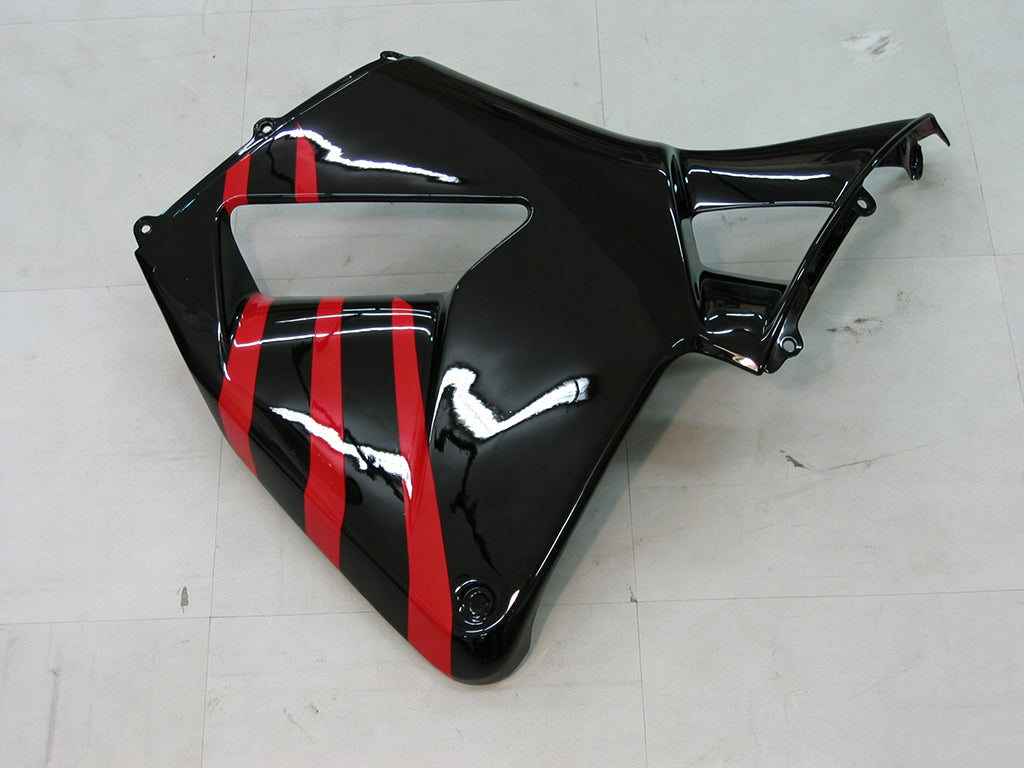 Amotopart 2005-2006 Honda CBR600RR Rouge&BKit de carénage Style2 manquant