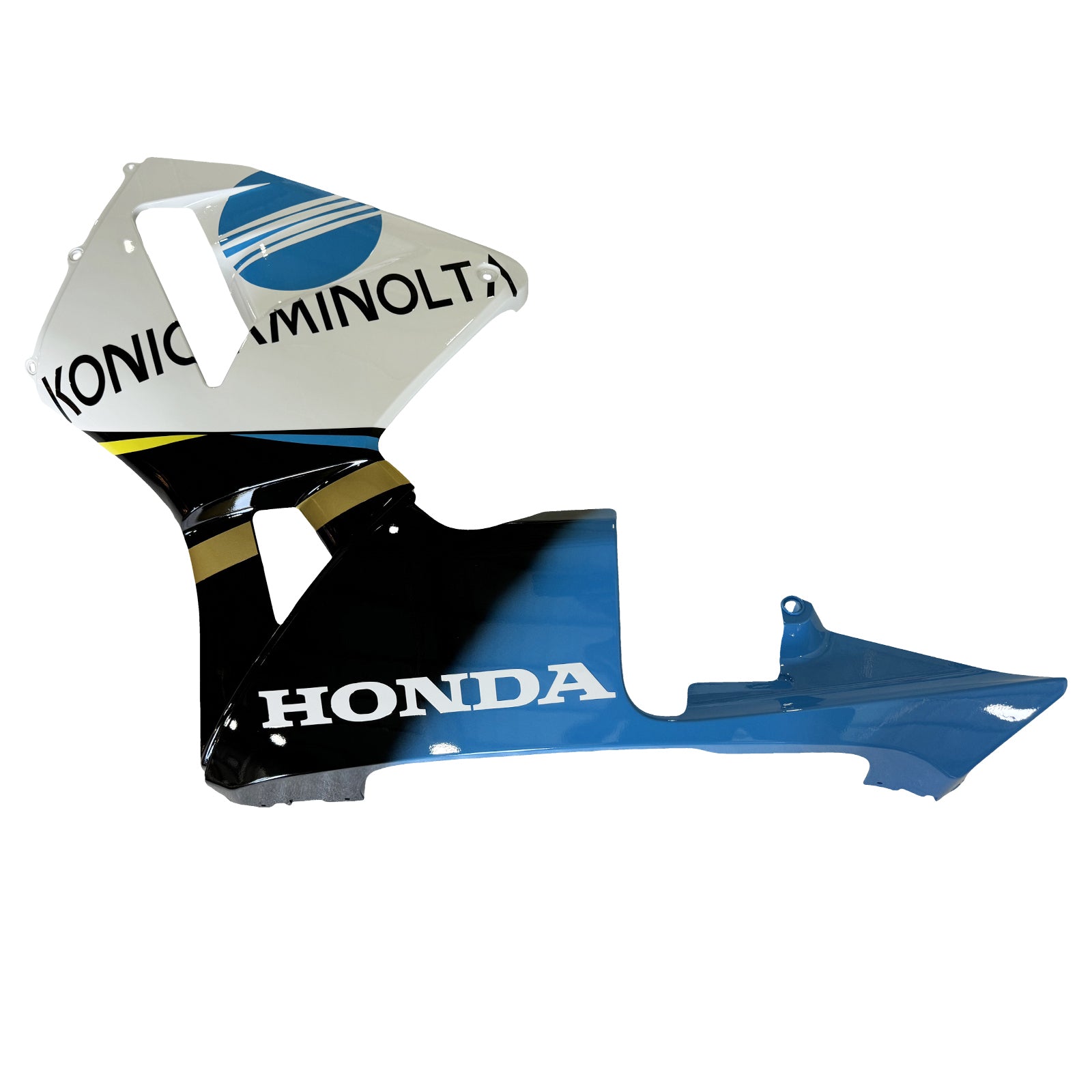 Amotopart 2005-2006 Honda CBR600RR White & Blue Fairing Kit
