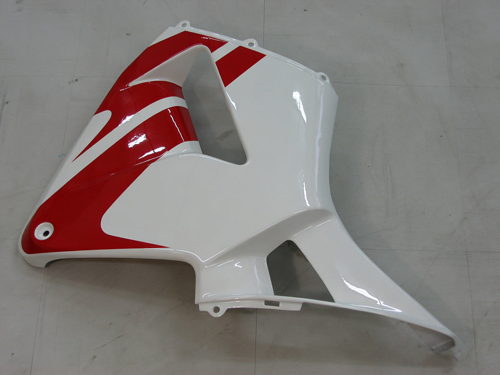 Amotopart 2005-2006 Honda CBR600RR Rouge&WKit de carénage blanc