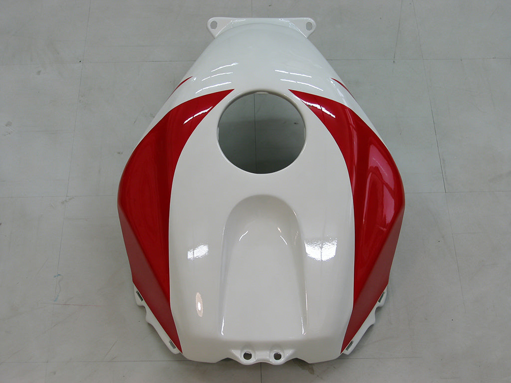 Amotopart 2005-2006 Honda CBR600RR Rouge&WKit de carénage blanc