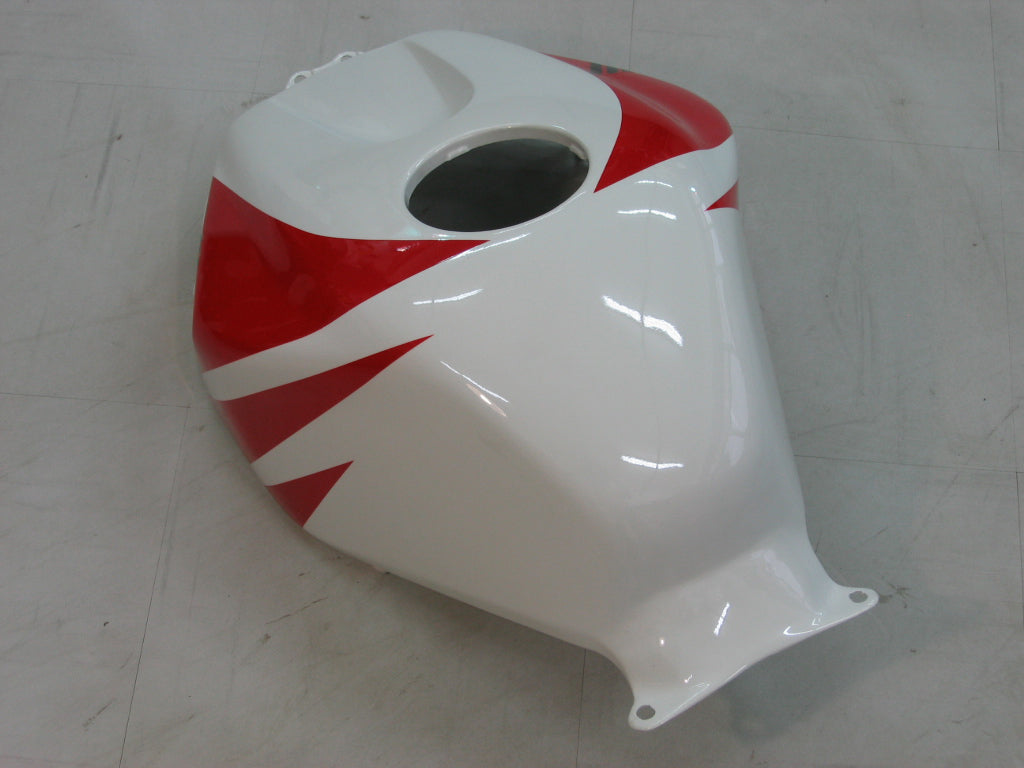 Amotopart 2005-2006 Honda CBR600RR Rouge&WKit de carénage blanc