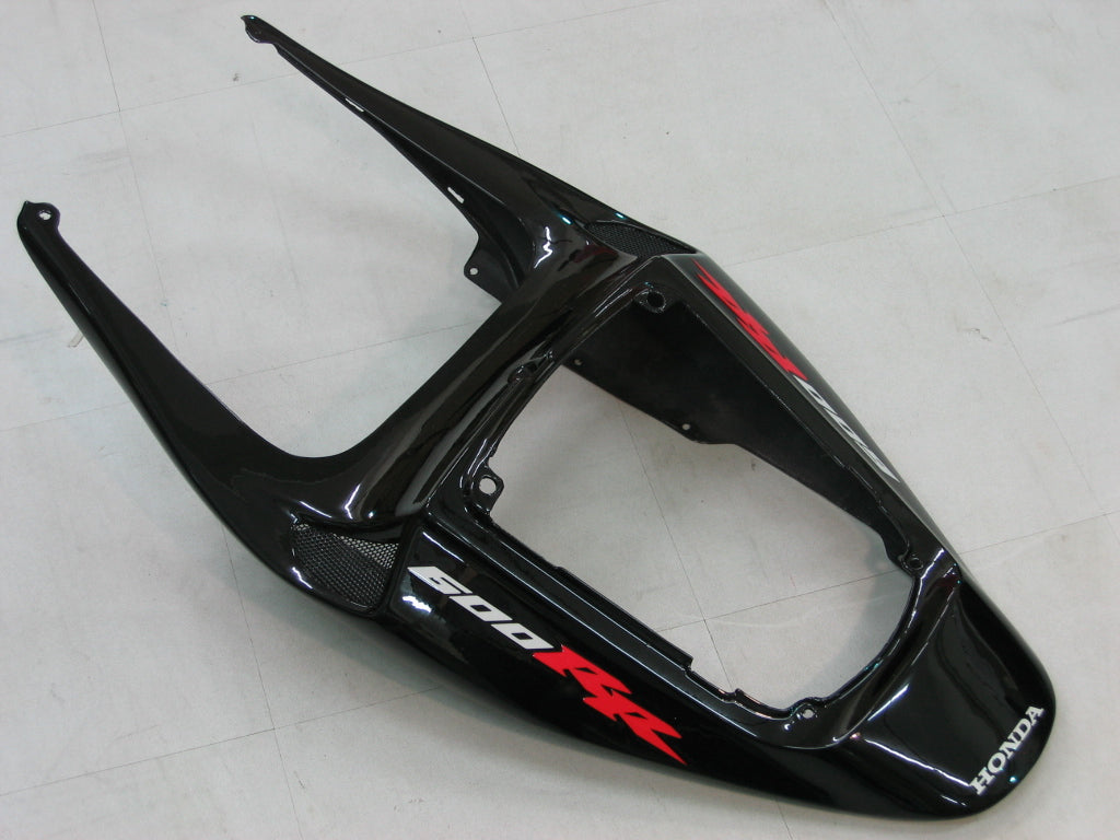 Amotopart 2005-2006 ホンダ CBR600RR ブラック&シルバー フェアリングキット