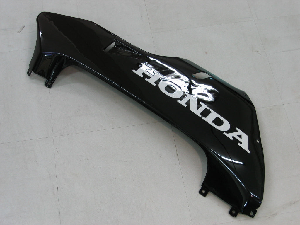 Amotopart 2005-2006 ホンダ CBR600RR ブラック&シルバー フェアリングキット