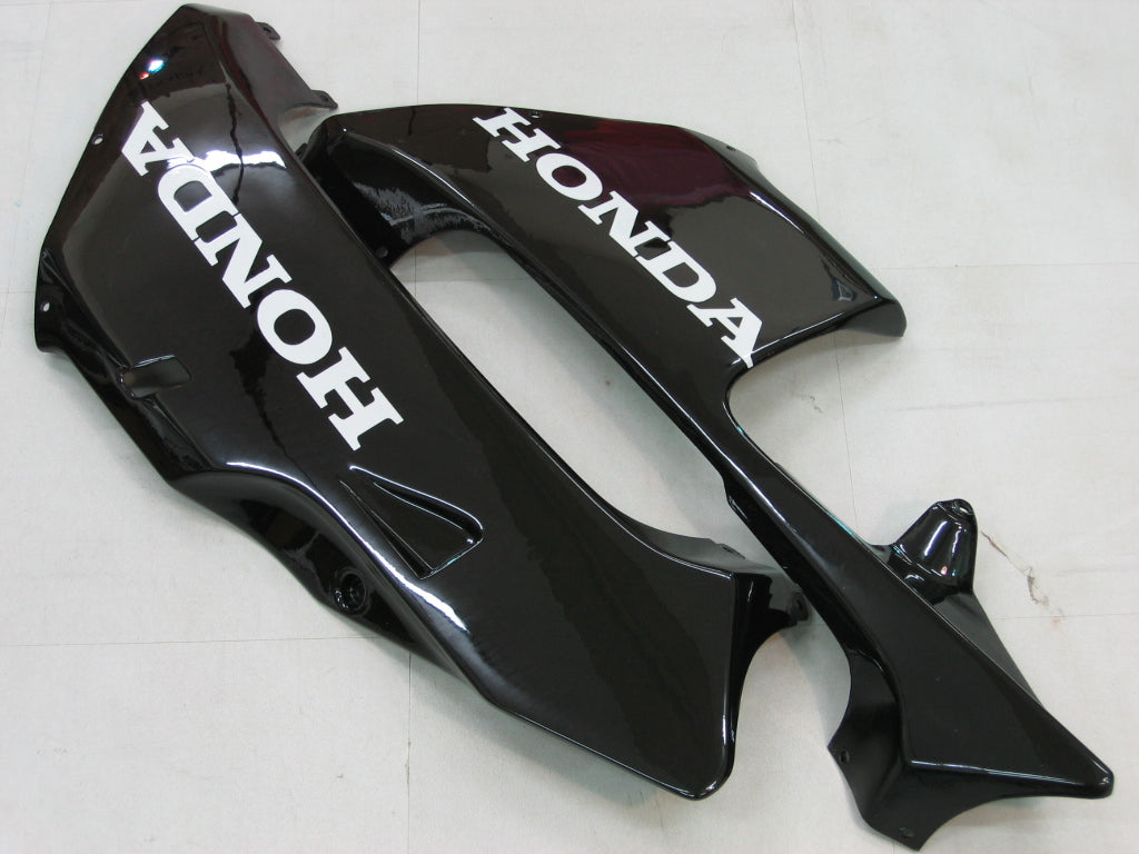 Amotopart 2005-2006 ホンダ CBR600RR ブラック&シルバー フェアリングキット