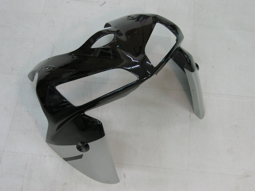 Amotopart 2005-2006 Honda CBR600RR Kit de carénage noir et argent