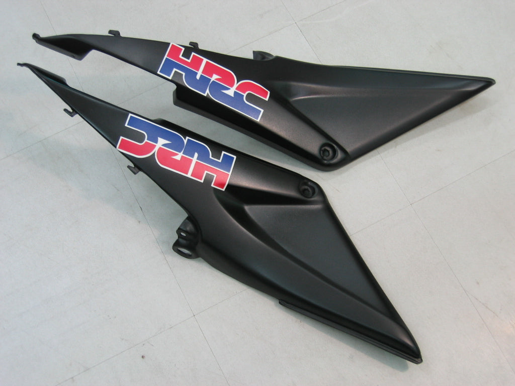 Amotopart 2005-2006 ホンダ CBR600RR ブラック&シルバー フェアリングキット