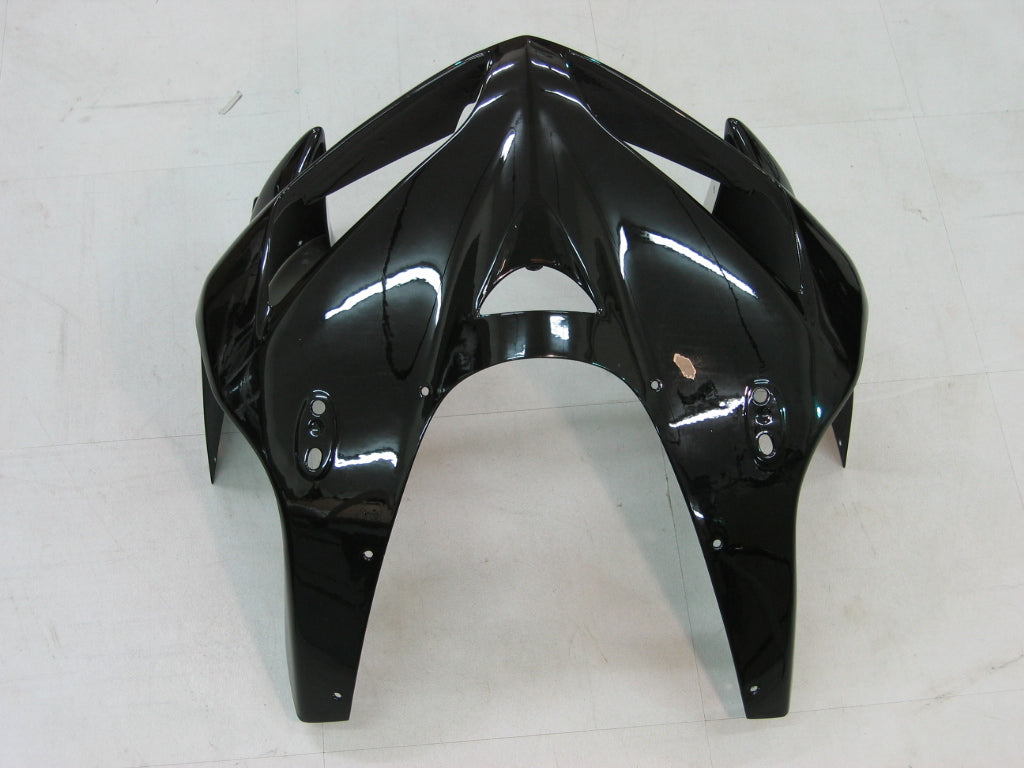 Amotopart 2005-2006 ホンダ CBR600RR ブラック&シルバー フェアリングキット