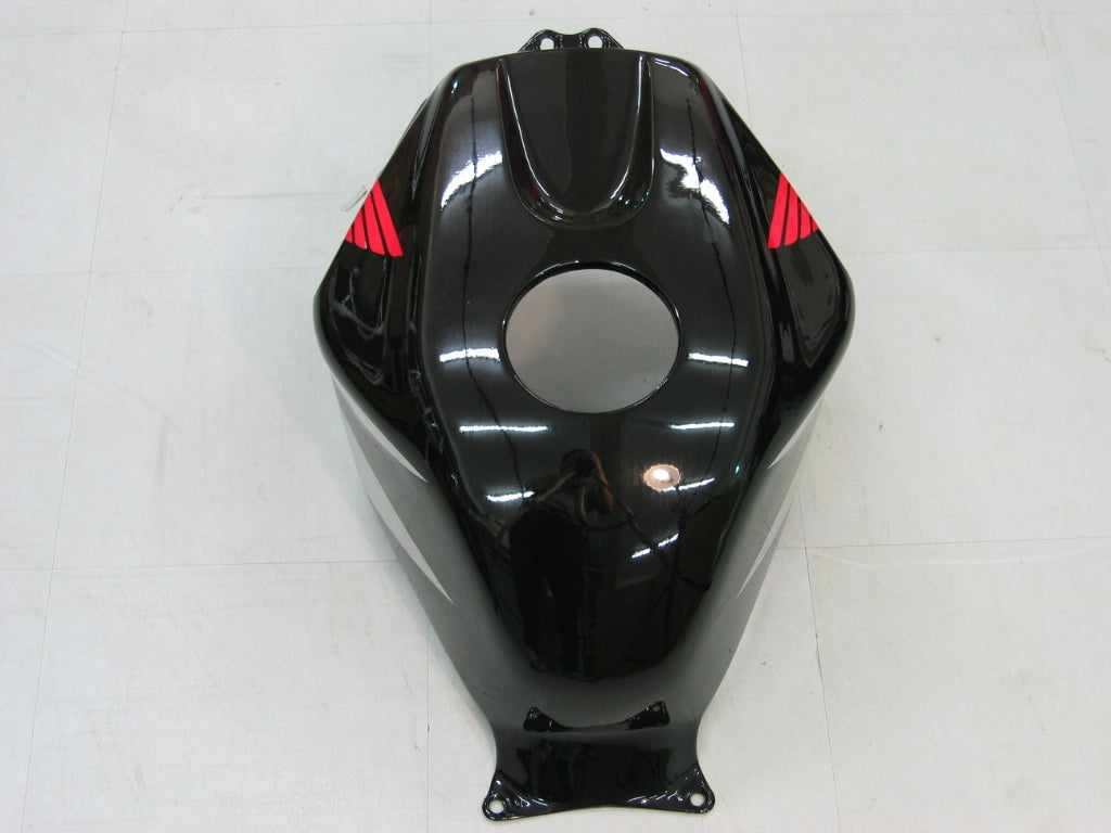 Amotopart 2005-2006 ホンダ CBR600RR ブラック&シルバー フェアリングキット