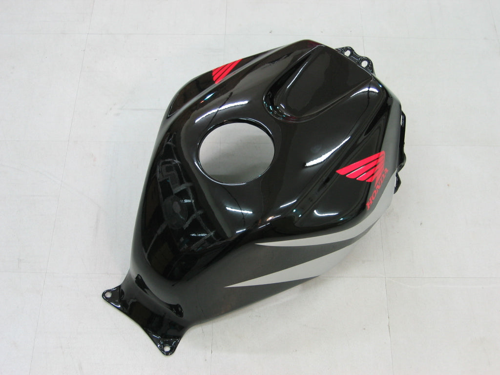 Amotopart 2005-2006 ホンダ CBR600RR ブラック&シルバー フェアリングキット