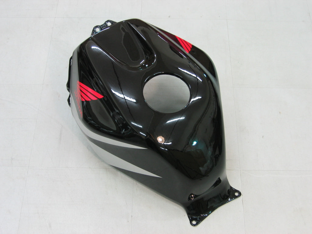 Amotopart 2005-2006 ホンダ CBR600RR ブラック&シルバー フェアリングキット