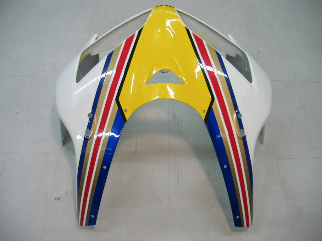 Amotopart 2005-2006 Honda CBR600RR Yellow&Blue Style2 Fairing Kit