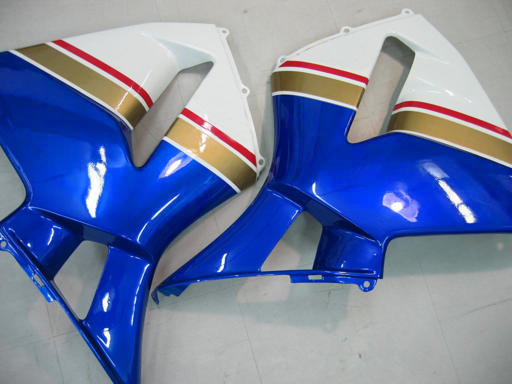 Amotopart 2005-2006 Honda CBR600RR Yellow&Blue Style2 Fairing Kit