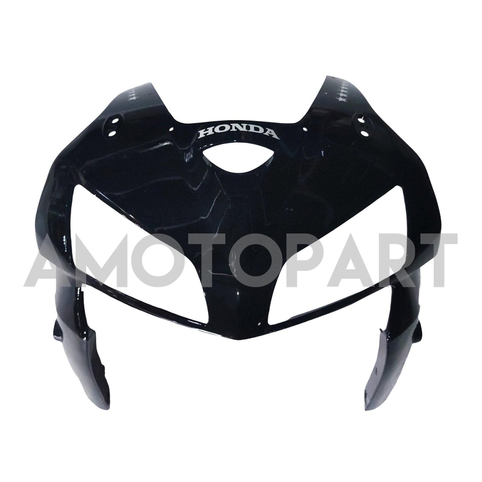 Amotopart 2005-2006 Honda CBR600RR Black&Silver Accent Fairing Kit