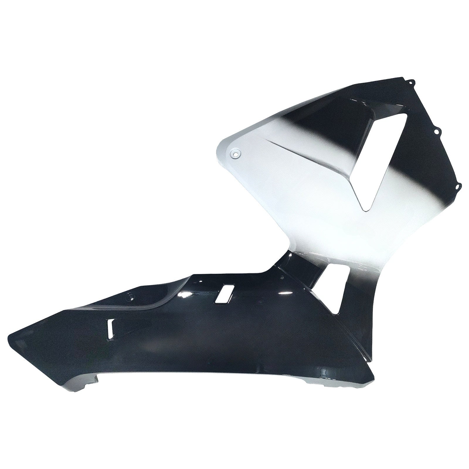 Amotopart 2005-2006 Honda CBR600RR Kit carena stile 1 in bianco e nero