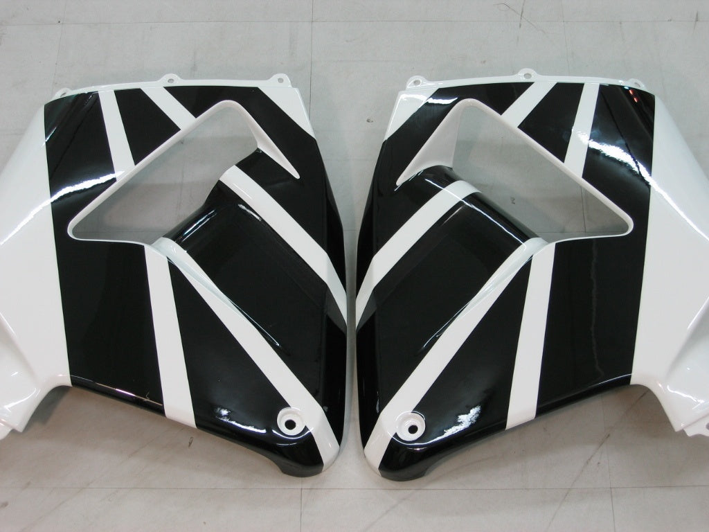 Amotopart 2005-2006 Honda CBR600RR Black&White Style2 Fairing Kit
