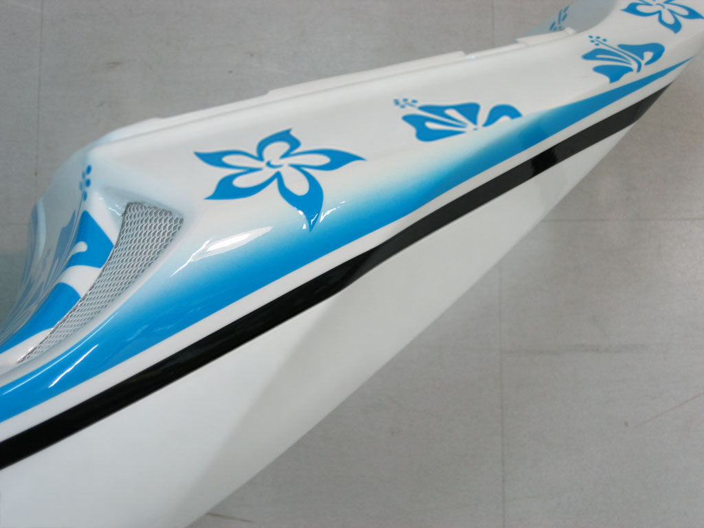 Amotopart 2005-2006 Honda CBR600RR White&Blue Accent Fairing Kit