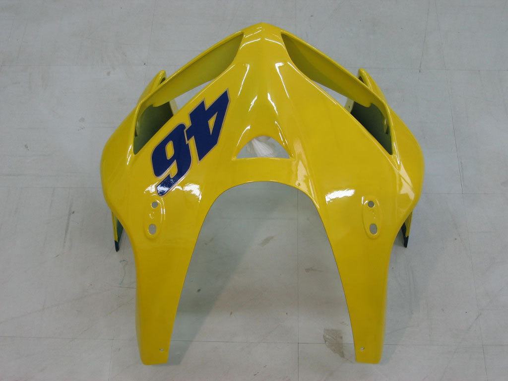 Amotopart 2005-2006 Honda CBR600RR Gelb&Bblauer Style1 Verkleidungssatz
