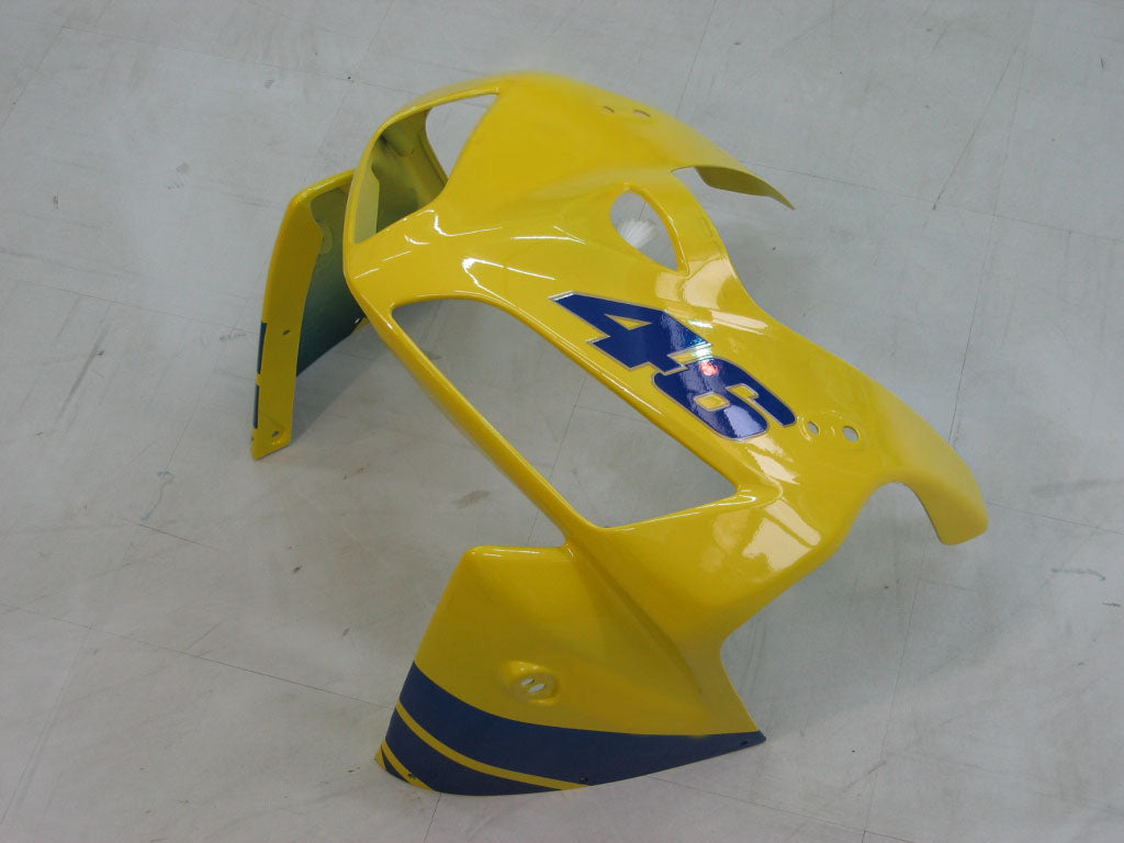 Amotopart 2005-2006 Honda CBR600RR Gelb&Bblauer Style1 Verkleidungssatz