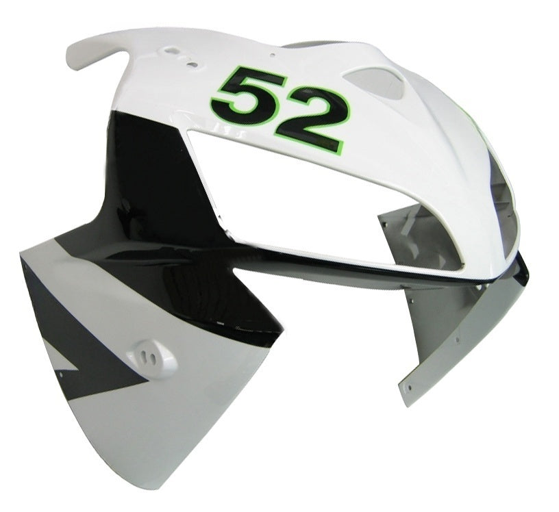 Amotopart 2005-2006 Honda CBR600RR Green White Fairing Kit