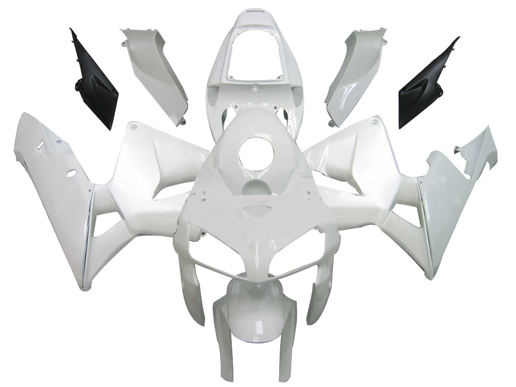 Amotopart 2005-2006 Honda CBR600RR All White Fairing Kit