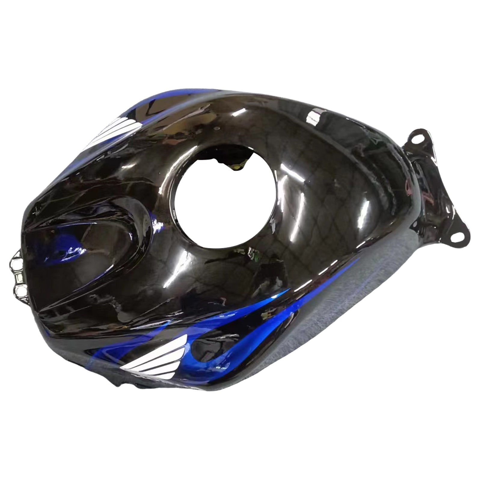 Amotopart 2005–2006 Honda CBR600RR Verkleidungsset in Schwarz und Blau